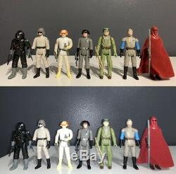 1977 VINTAGE Star Wars Kenner 40 Figure Lot Weapons Complete RARE Vader Case VTG