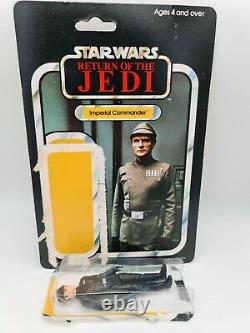 1980 VINTAGE STAR WARS? IMPERIAL COMMANDER? PALITOY 45-BACK Bubble and Back