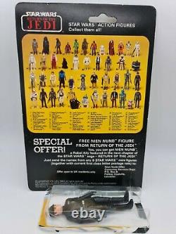 1980 VINTAGE STAR WARS? IMPERIAL COMMANDER? PALITOY 45-BACK Bubble and Back