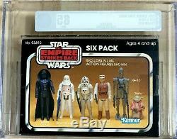 1981 Vintage Kenner Esb Six-pack Afa 85 Nm+! Super Rare Misb! Holy Grail