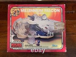 1982 Kenner Vintage Star Wars Micro Collection Millennium Falcon Complete