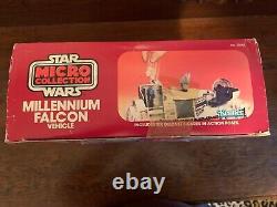 1982 Kenner Vintage Star Wars Micro Collection Millennium Falcon Complete