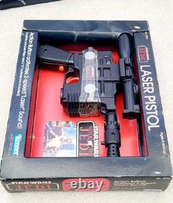 1983 ROTJ Star Wars Luke Skywalker Vintage Laser Pistol Kenner MISB Mint Sealed
