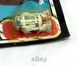 1983 Star Wars ROTJ Return of Jedi R2D2 Figure Carded Sealed MOC 65 Back Vintage