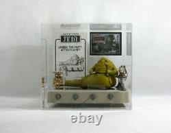1983 Vintage Star Wars Jabba The Hutt Kenner Playset Ukg 90 Gold Afa