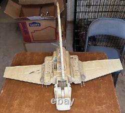 1984 VINTAGE STAR WARS RETURN OF THE JEDI IMPERIAL SHUTTLE withSTAND