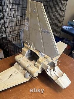 1984 VINTAGE STAR WARS RETURN OF THE JEDI IMPERIAL SHUTTLE withSTAND