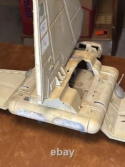 1984 VINTAGE STAR WARS RETURN OF THE JEDI IMPERIAL SHUTTLE withSTAND