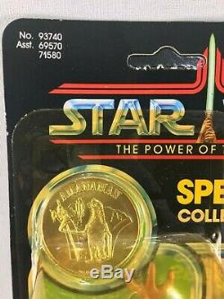 1984 Vintage Kenner Star Wars The Power Of The Force Amanaman POTF Unpunched