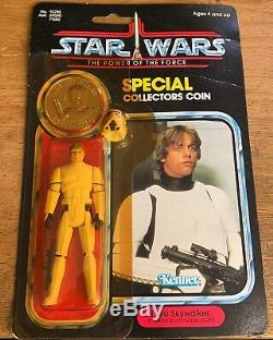 1984 Vintage Star Wars Power Of The Force Luke Skywalker Imperial Stormtrooper