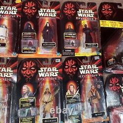 34x Huge Bundle Of Star Wars Episode 1 Vintage Figures New Old Stock