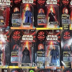 34x Huge Bundle Of Star Wars Episode 1 Vintage Figures New Old Stock