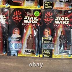 34x Huge Bundle Of Star Wars Episode 1 Vintage Figures New Old Stock