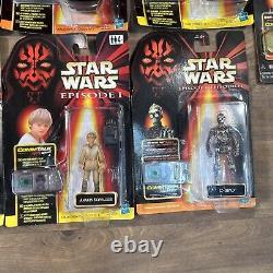 34x Huge Bundle Of Star Wars Episode 1 Vintage Figures New Old Stock