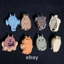 8x Vintage Star Wars Micro Machines Mighty Max Polly Pocket Type 1996 RARE