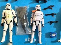 BIG LOOSE LOT Star Wars Vintage Saga Collection Darth Vader Stormtrooper 3.75