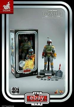 Boba Fett Star Wars ESB Vintage Color 1/6 Figure Hot Toys MMS571