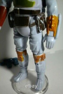 Boba Fett Vintage Star Wars PBP Split Scar Painted Knee Painted Dart VHTF