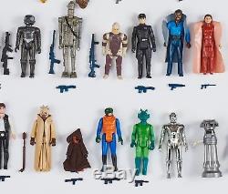COMPLETE Vintage Star Wars Figure Collection (x77) 1977-1984 Original Weapons