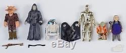 COMPLETE Vintage Star Wars Figure Collection (x77) 1977-1984 Original Weapons