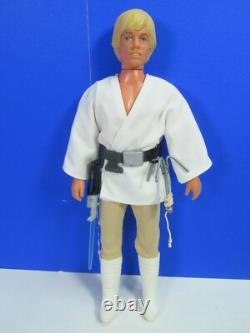 COMPLETE original VINTAGE star wars 12 LUKE SKYWALKER ACTION FIGURE kenner 1978