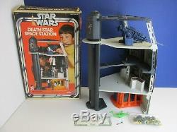 COMPLETE star wars VINTAGE DEATH STAR SPACE STATION PLAYSET original KENNER 1977