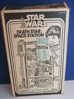 COMPLETE star wars VINTAGE DEATH STAR SPACE STATION PLAYSET original KENNER 1977