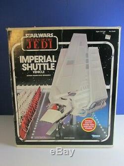 COMPLETE star wars VINTAGE IMPERIAL SHUTTLE SHIP VEHICLE original BOXED kenner