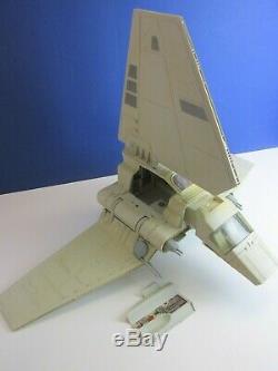 COMPLETE star wars VINTAGE IMPERIAL SHUTTLE SHIP VEHICLE original BOXED kenner