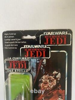 Chief Chirpa Palitoy Vintage Star Wars Tri-logo Return of the Jedi Ewok figure