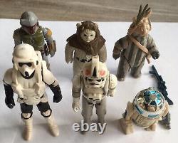 Collection of Vintage Star Wars Figures & Weapons