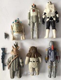 Collection of Vintage Star Wars Figures & Weapons