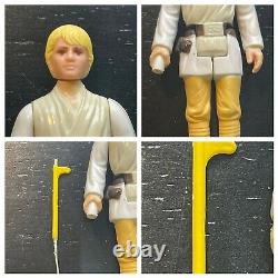 DOUBLE TELESCOPING Vintage Star Wars Luke Skywalker DT 100% Original 2 Line COO