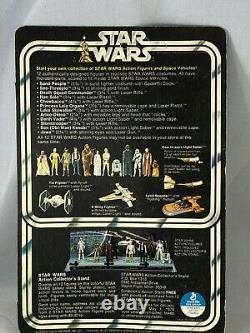 Darth Vader 12 Back C Vintage Kenner Star Wars MOC Double Color Footer 1978 UP