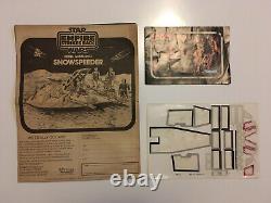 ESB Vintage Star Wars Snowspeed MIB DC Case