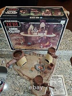 Ewok Village Playset 1983 STAR WARS Vintage Original 100% Complete w NICE Box