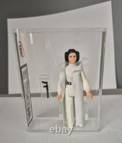 GRADED VINTAGE STAR WARS FIGURE UKG 80not AFA PRINCESS LEIA Organa no coo 2x85
