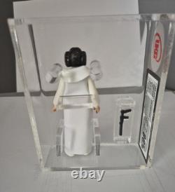 GRADED VINTAGE STAR WARS FIGURE UKG 80not AFA PRINCESS LEIA Organa no coo 2x85