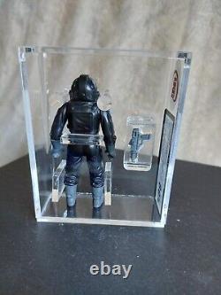 GRADED VINTAGE STAR WARS FIGURE UKG not AFA 80% 85% TIE FIGHTER PILOT HK