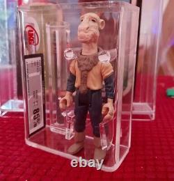 GRADED VINTAGE STAR WARS FIGURE UKG not AFA 85% 90% YAK FACE LAST 17