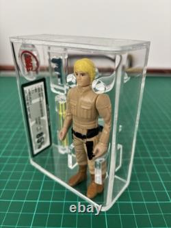 GRADED VINTAGE STAR WARS Luke Skywalker Bespin Fatigues UKG 85% Not AFA HK COO