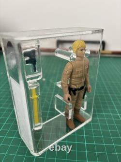 GRADED VINTAGE STAR WARS Luke Skywalker Bespin Fatigues UKG 85% Not AFA HK COO