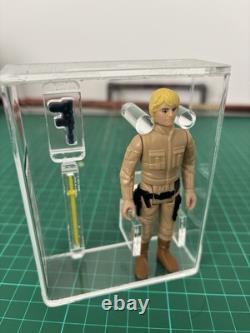 GRADED VINTAGE STAR WARS Luke Skywalker Bespin Fatigues UKG 85% Not AFA HK COO