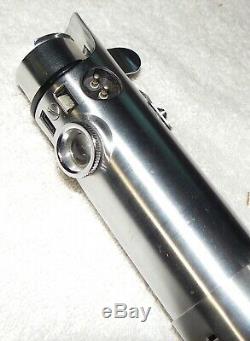 Genuine Vintage Red Graflex 3 Cell Flash Glass Eye Lightsaber Star Wars