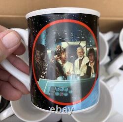 Hamilton Vintage Star Wars Mugs Collection Lucasfilm Full Set X 8 New