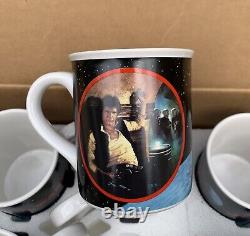 Hamilton Vintage Star Wars Mugs Collection Lucasfilm Full Set X 8 New