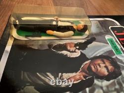 Han Solo (Large Head) MOC RotJ 65 Back (Palitoy) Star Wars Vintage