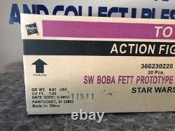 Hasbro Boba Fett Prototype Armor VC61 Star Wars Vintage Collection SEALED CASE