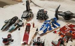 Huge Lego Star Wars LOT (20+) Vintage Sets Furry-Class, A-Wing, Starfighter etc