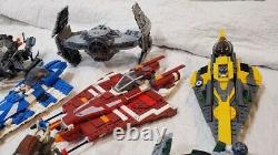 Huge Lego Star Wars LOT (20+) Vintage Sets Furry-Class, A-Wing, Starfighter etc